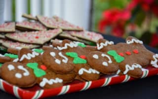 Gingerbread Cookies at Christmas Party